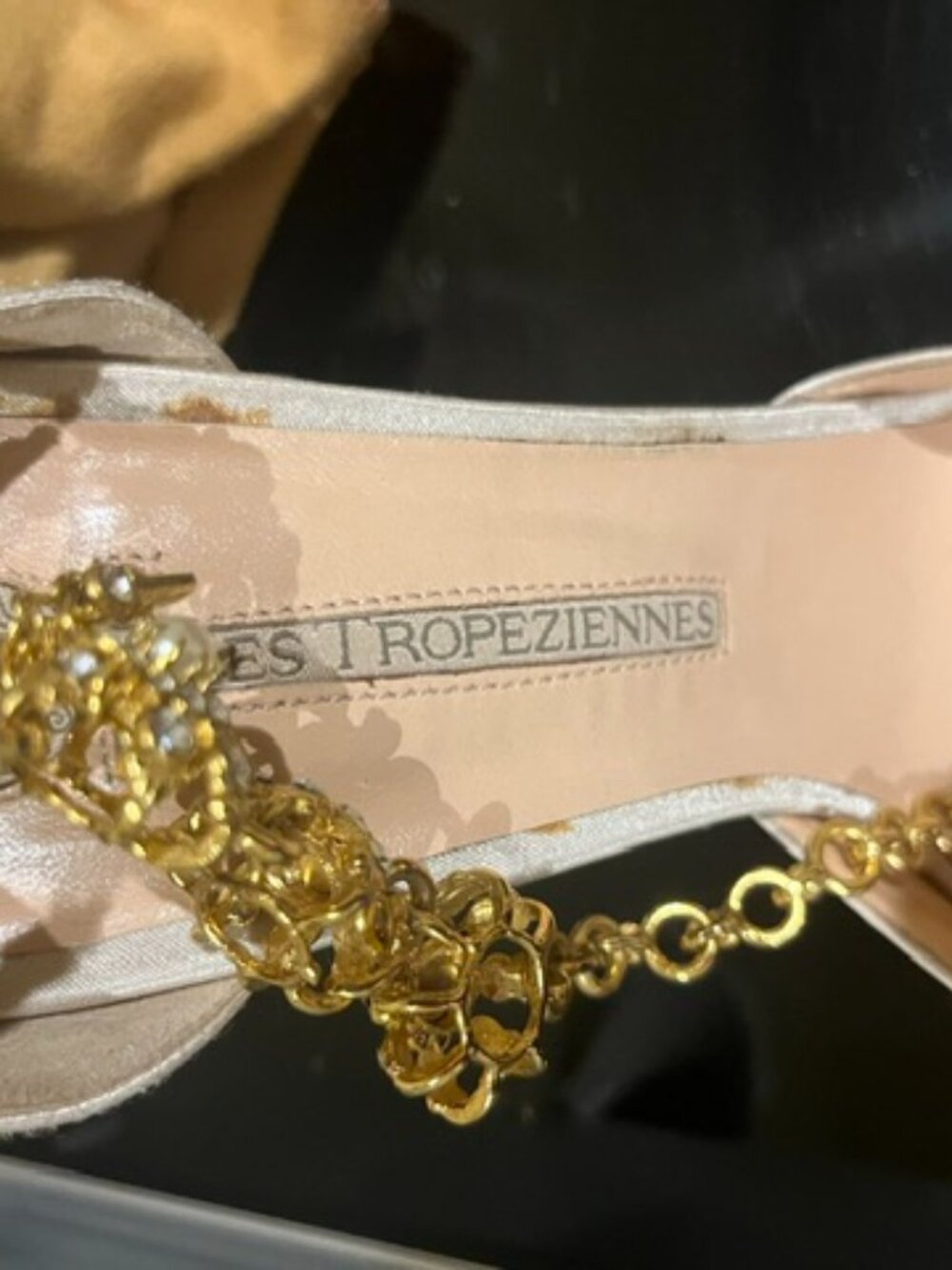 Les Tropeziennes Embellished Heels